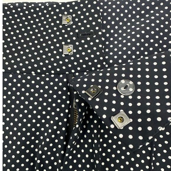 Lululemon Departure Pant Biggy Dot Printed Black Ghost Women's Size 6 Polka Dot - Picture 6 of 7